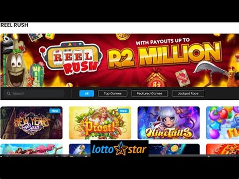 Playing 5 Lottostar Reel Rush Unique Games (not on .